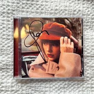 Taylor Swift “Red Taylor’s Version” autographed CD